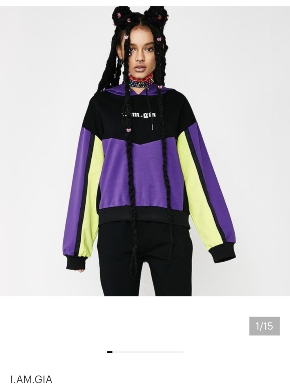 I.AM.GIA Techno Viking Hoodie